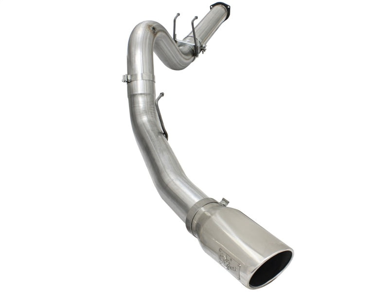 aFe MACHForce XP Exhaust 5in DPF-Back SS Exh 2015 Ford - 49-43064-P