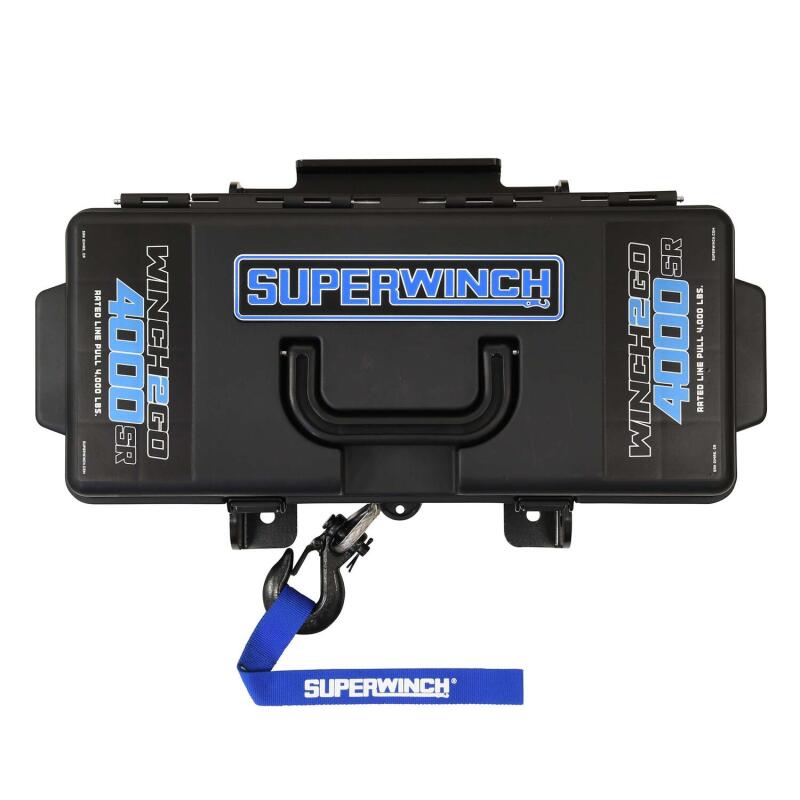 Superwinch 4000 LBS 12V DC 3/16in x 50ft Synthetic Rope - 1140232