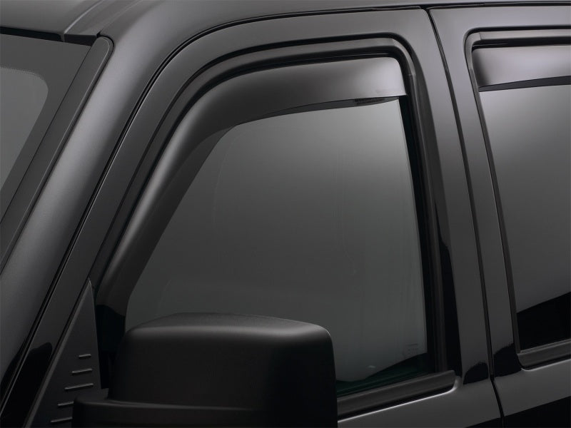 WeatherTech 2014+ Mazda Mazda6 Front Side Window Deflectors - Dark - 80738