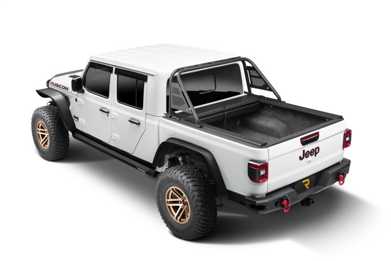 N-Fab ARC Sports Bar 20-22 Jeep Gladiator - Textured Black(Roll-N-Lock - J19BR-RLT