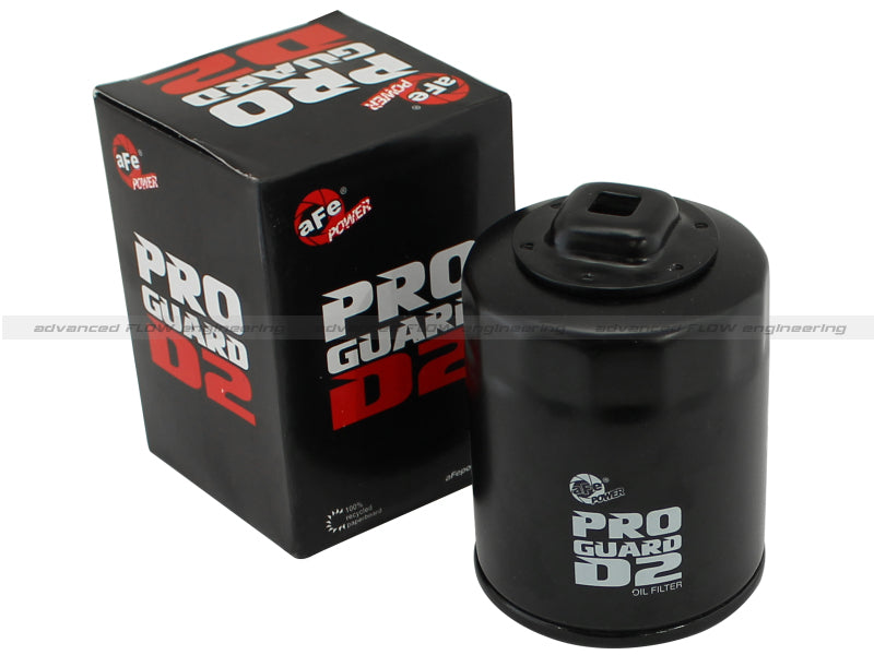 aFe ProGuard D2 Fluid Filters Fuel F/F Oil; Nissan Trucks - 44-LF016