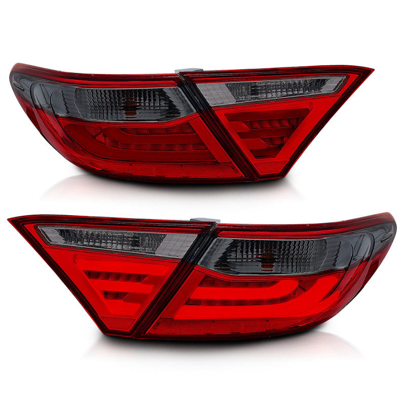 ANZO 2015-2016 Toyota Camry LED Taillights Smoke - 321336