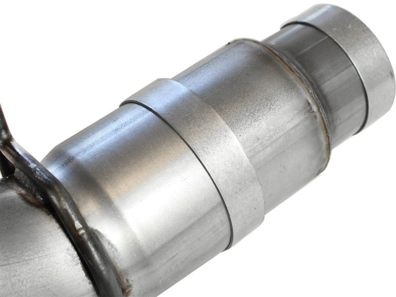 aFe Atlas Exhaust 5in DPF-Back Al Steel 11-13 GM Diesel - 49-04041