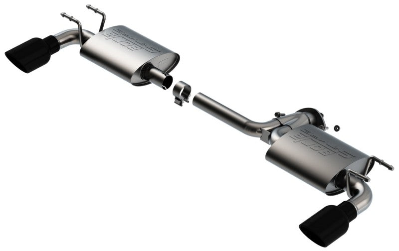 Borla 19-21 Mazda 3 Hatchback 2.0/2.5L NA S-Type Axle-back Black - 11970BC
