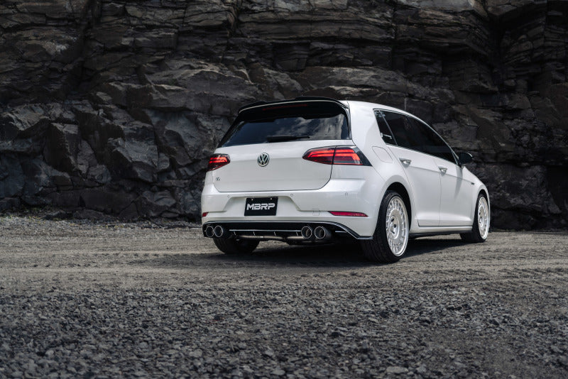 MBRP 15-19 VW Golf R MK7/MK7.5 3in T304 Cat Back - S46033CF