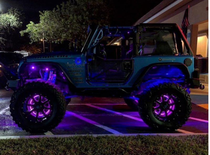 Oracle LED Illuminated Wheel Rings - ColorSHIFT - 15in. - - 4210-334