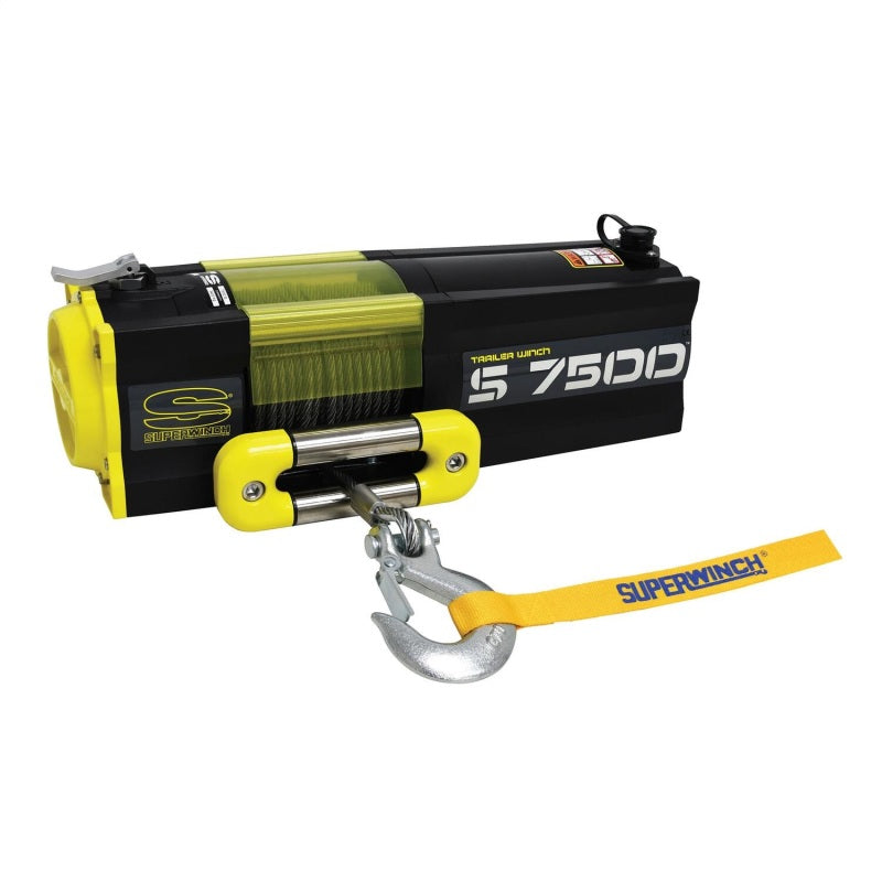 Superwinch 7500 LBS 12V DC 5/16in x 54ft Steel Rope - 1475200