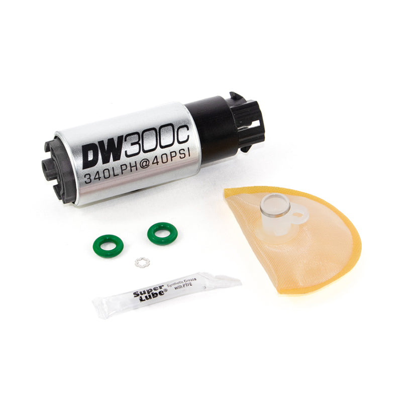 DeatschWerks 340lph DW300C Compact Fuel Pump w/ 08-14 WRX/ 08-15 - 9-309-1008
