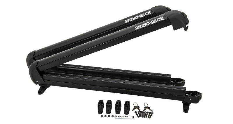 Rhino-Rack Universal Ski/Snowboard Carrier - Fits 6 Pairs of Skis - 576