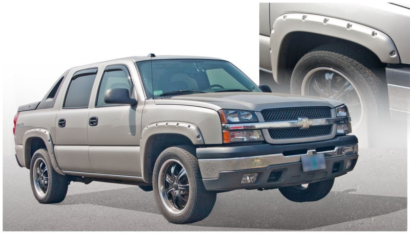 Bushwacker 03-06 Chevy Avalanche 1500 Pocket Style Flares 4pc w/out - 40948-02