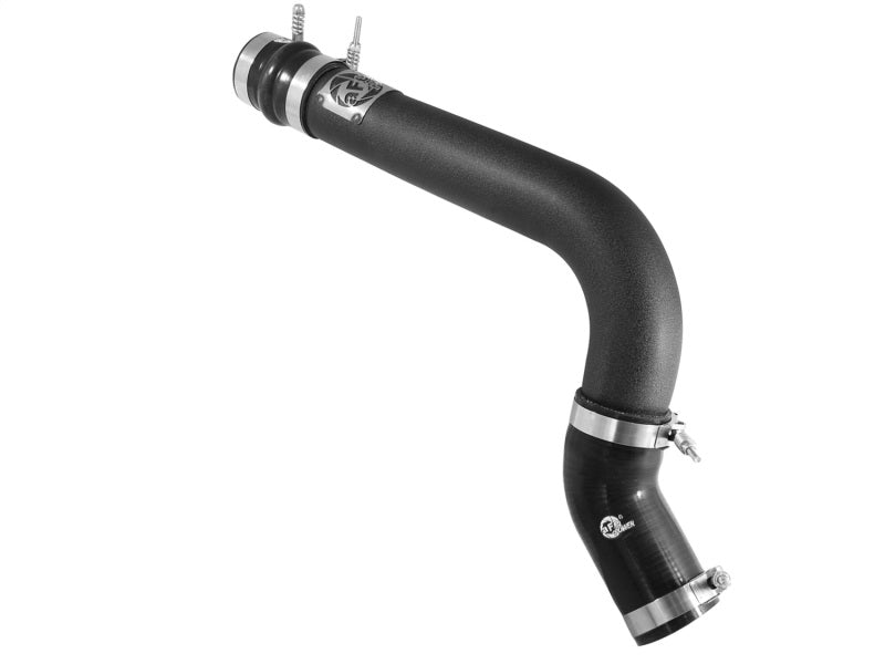 aFe BladeRunner 3in Black Intercooler Tube Hot Side w/ Couplings - 46-20138-B