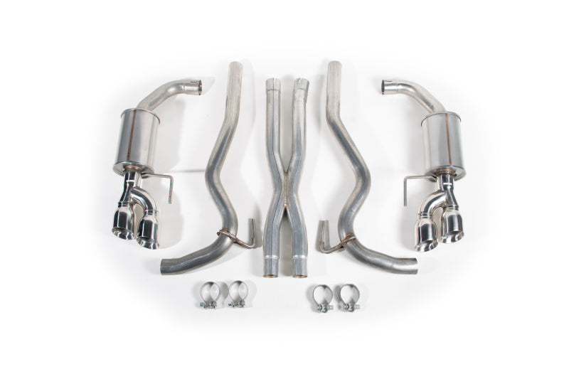 Roush 2018-2024 Ford Mustang 5.0L V8 Cat-Back Exhaust Kit (Fastback - 422093