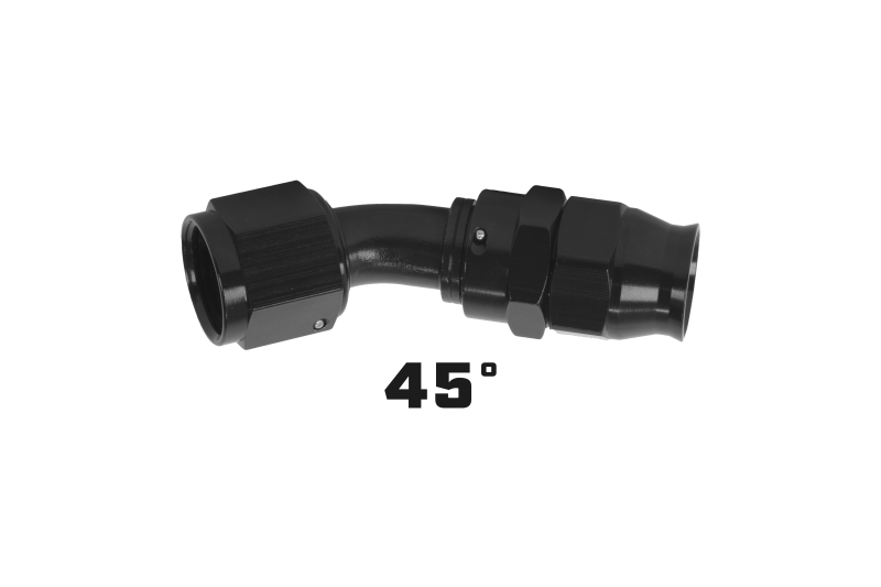 Aeromotive PTFE Hose End - AN-08 - 45 Deg - - 15354