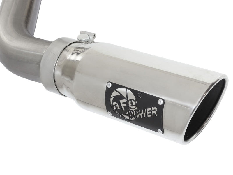 aFe MACH Force-Xp 3in CB SS Dual Exhaust w/Polished Tips - 49-44071-P
