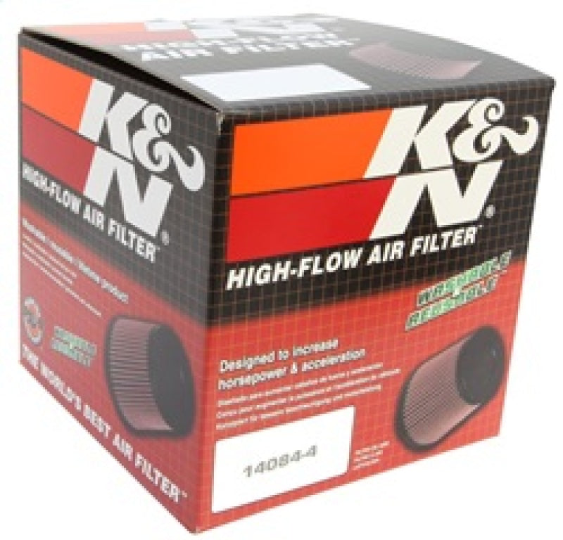 K&N Universal Rubber Filter Round Tapered 4.5in Flange ID x - RU-3110