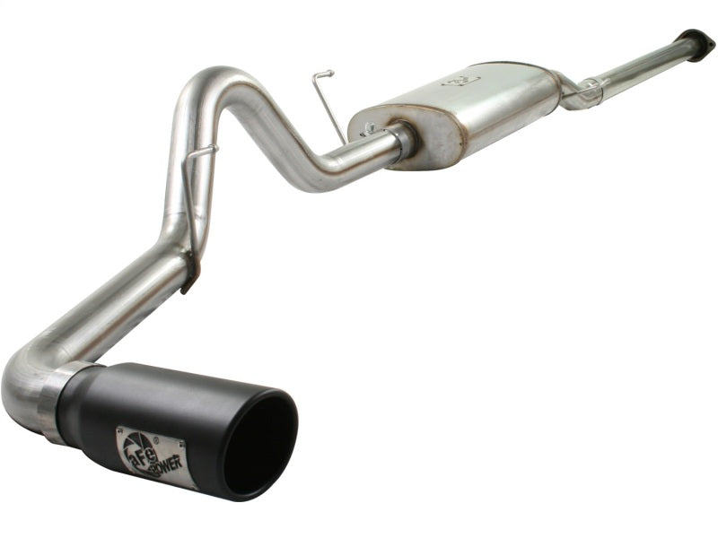 aFe MACHForce XP 3in 409SS Cat Back Exhaust w/ Black - 49-43015-B