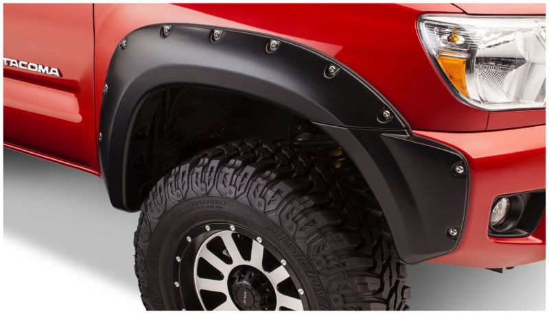 Bushwacker 12-15 Toyota Tacoma Fleetside Pocket Style Flares 4pc 60.3in - 31928-02