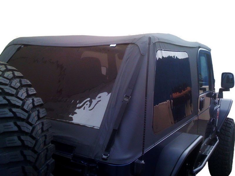 Rampage 2004-2006 Jeep Wrangler(TJ) LJ Unlimited Frameless Soft Top Kit - 109635