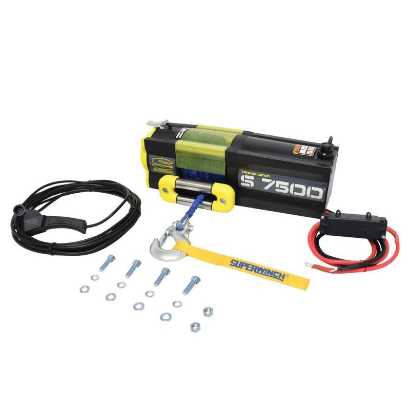 Superwinch 7500 LBS 12V DC 5/16in x 54ft Synthetic Rope - 1475201