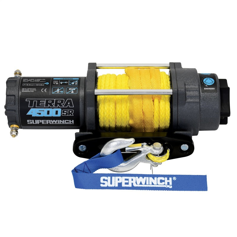 Superwinch 4500 LBS 12V DC 1/4in x 50ft Synthetic Rope - 1145270