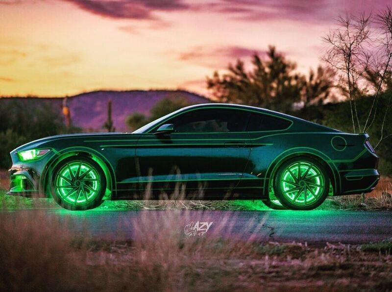 Oracle LED Illuminated Wheel Rings - ColorSHIFT - 15in. - - 4210-334