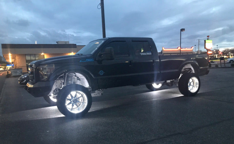 Oracle LED Illuminated Wheel Rings - Double LED - White - 4228-001