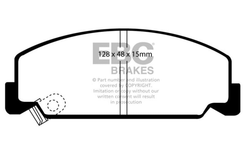 EBC Greenstuff Brake Pad Sets (Fronts Only) - DP2911