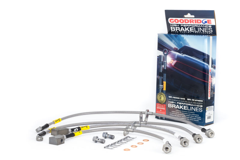 Goodridge 17-21 Honda Civic Type-R (FK8) Stainless Steel Brake Line - 20039