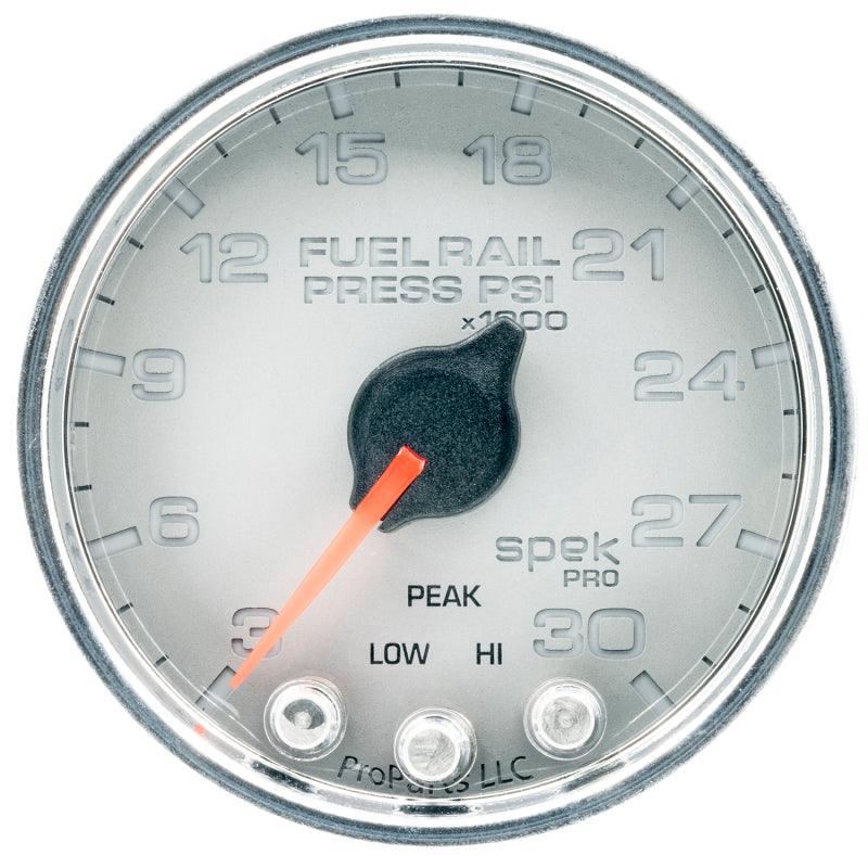 Autometer Spek-Pro Gauge Rail Press 2 1/16in 30Kpsi Stepper Motor - P32121