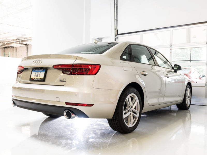 AWE Tuning Audi B9 A4 Track Edition Exhaust Dual Outlet - 3020-32024