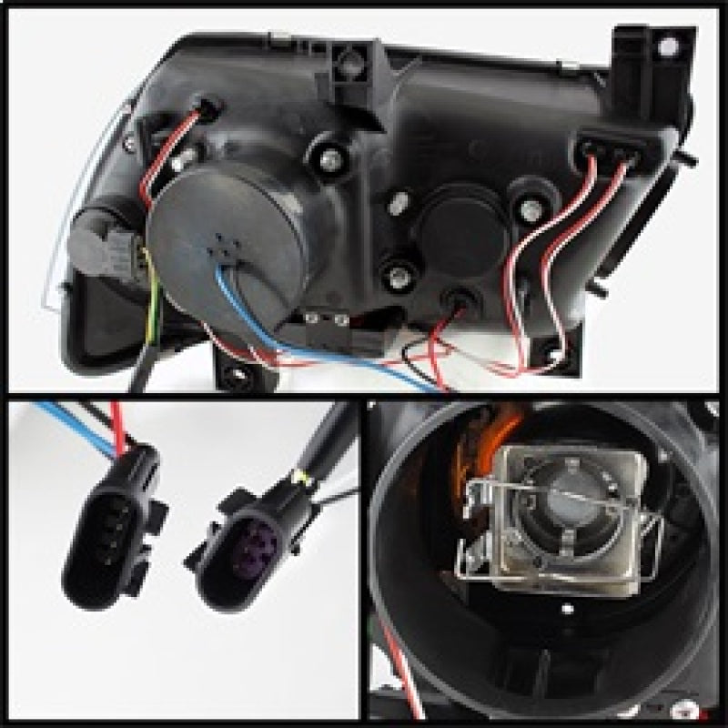 Spyder Dodge Charger 11-14 Projector Headlights Xenon/HID- Light DRL Blk - 5074201