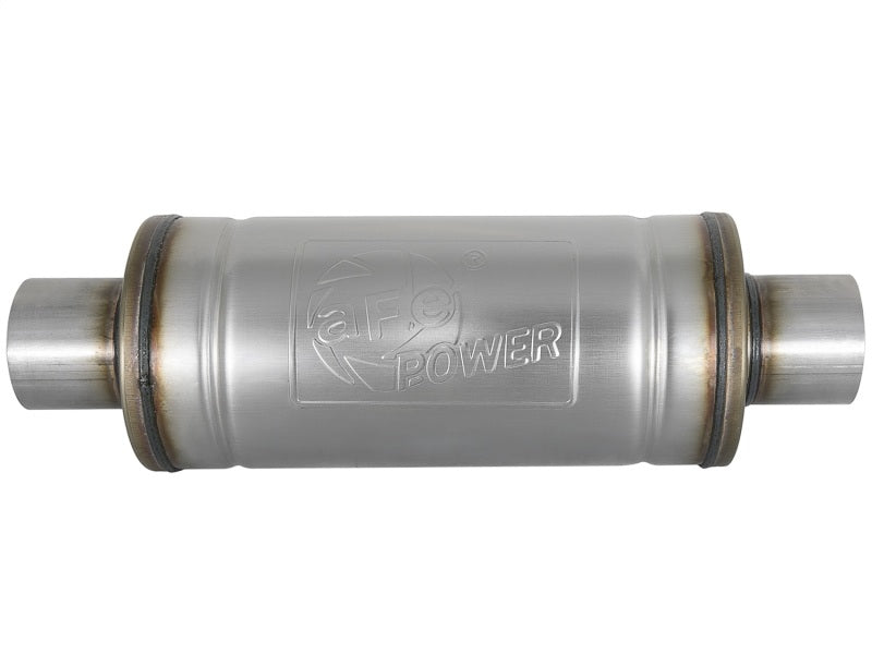 aFe MACH Force-Xp 409 SS Muffler 3in Center/Center 14in L - 49M00012