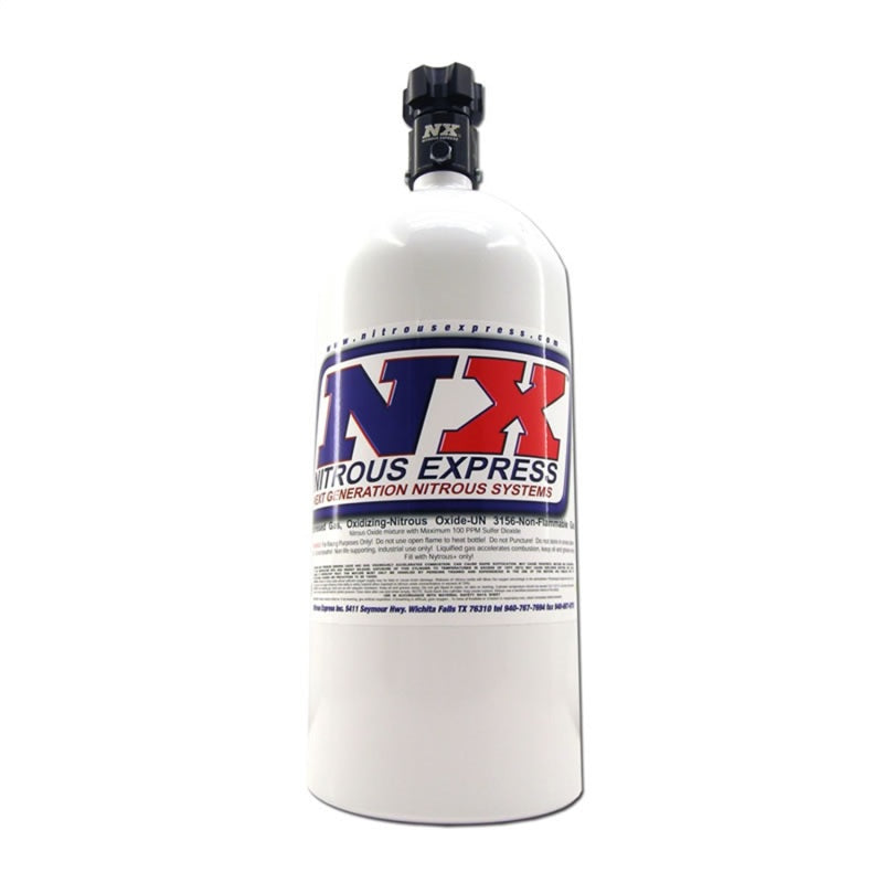 Nitrous Express 10lb Bottle w/Lightning 500 Valve (6.89 Dia x - 11100