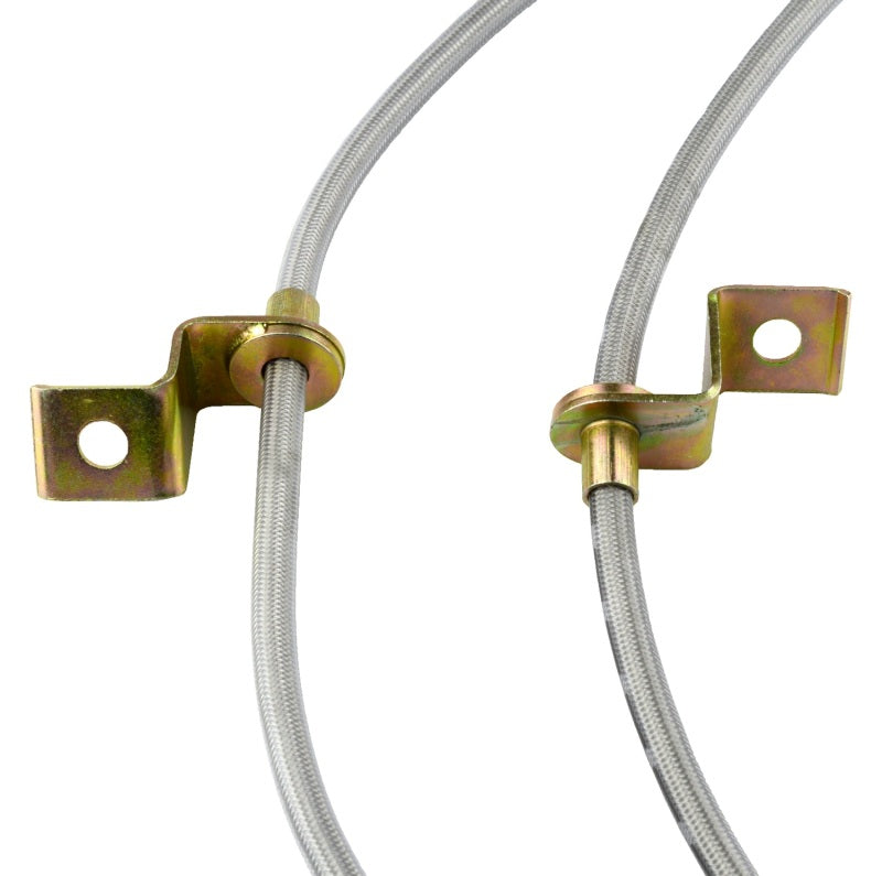 Goodridge 05-14 Ford Mustang (w/ABS) Stainless Steel Brake Line Kit - 12364