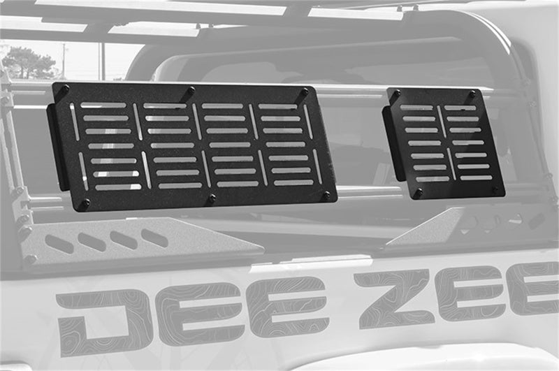 Deezee Universal Cargo Management Overland Small Molle Panel - DZ95030TB
