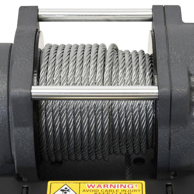 Superwinch 2500 LBS 12V DC 3/16in x 40ft Steel Rope - 1125260