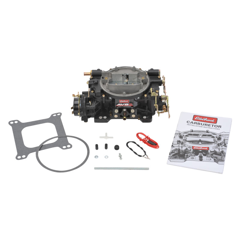 Edelbrock Carburetor Thunder AVS2 Series 650 CFM Electric Choke Black - 19063
