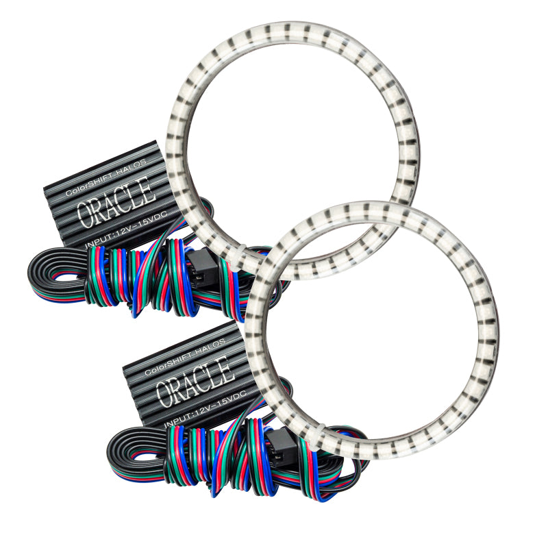 Oracle 15-21 Dodge Challenger Waterproof LED Fog Light Halo Kit - 1236-333