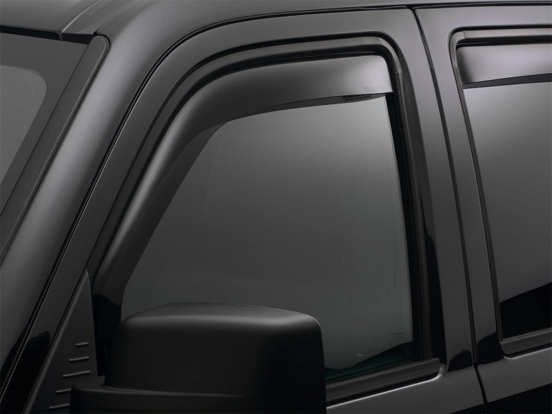 WeatherTech 2014+ Mazda Mazda6 Front Side Window Deflectors - Dark - 80738