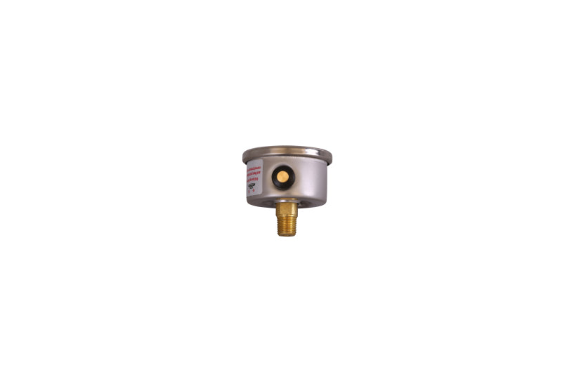 Aeromotive 0-15 PSI Fuel Pressure Gauge - 15632
