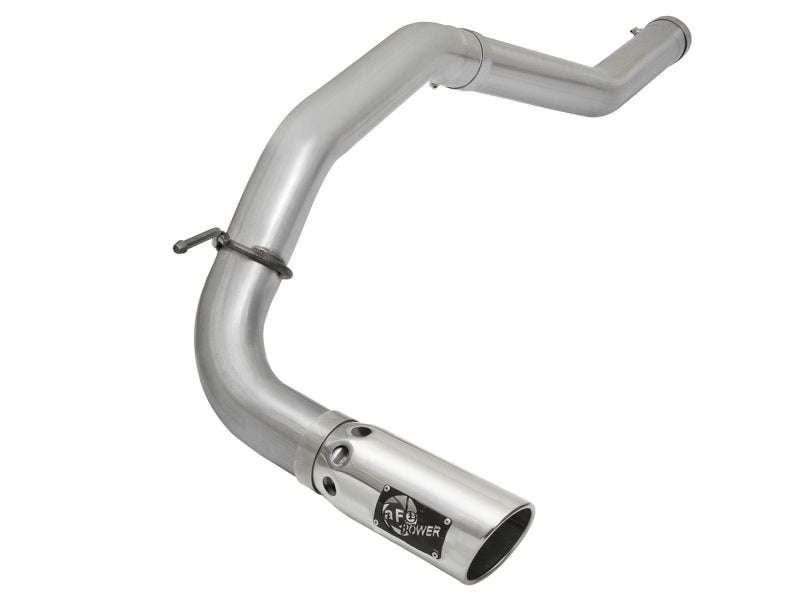 aFe Atlas Exhaust 5in DPF-Back Al Steel 2016 Nissan Titan - 49-06113-P