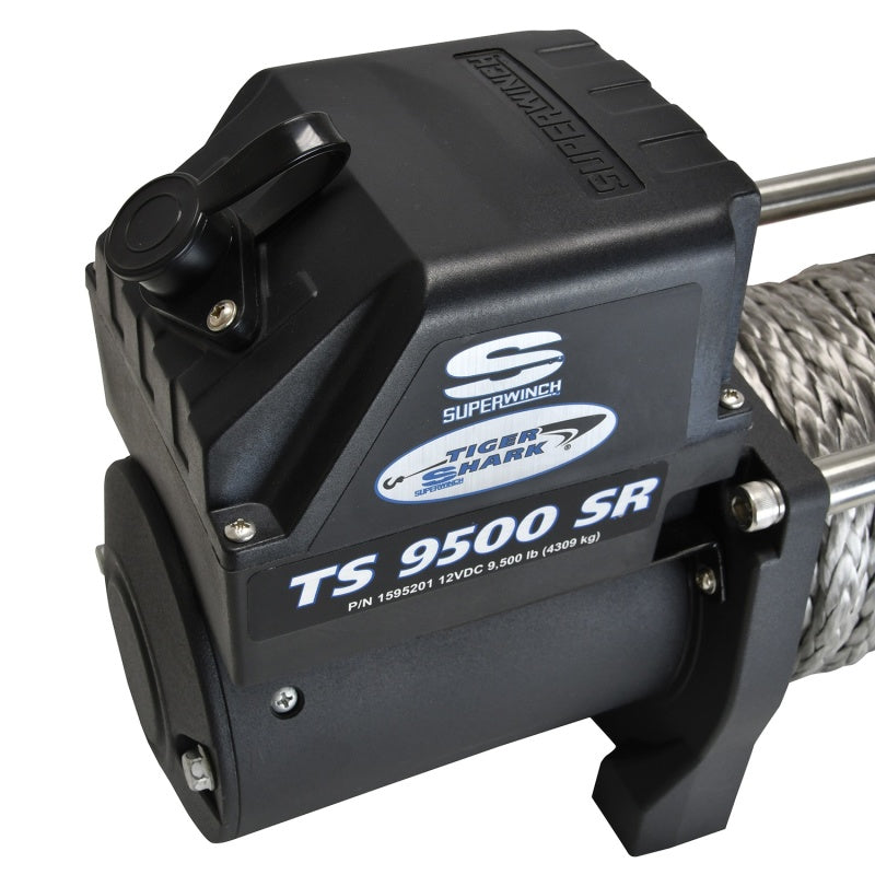 Superwinch 9500 LBS 12V DC 3/8in x 80ft Synthetic Rope - 1595201