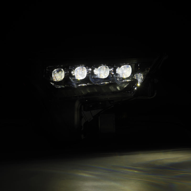 AlphaRex 22-23 Toyota Tundra NOVA-Series Headlights Alpha-Blk w/White DRL - - 880861