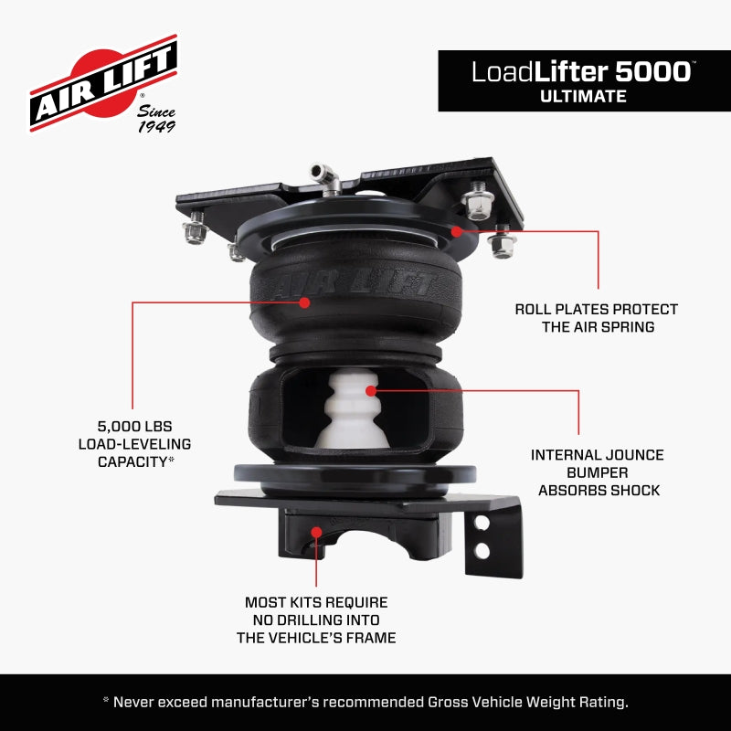 Air Lift Loadlifter 5000 Ultimate Rear Air Spring Kit for - 88289