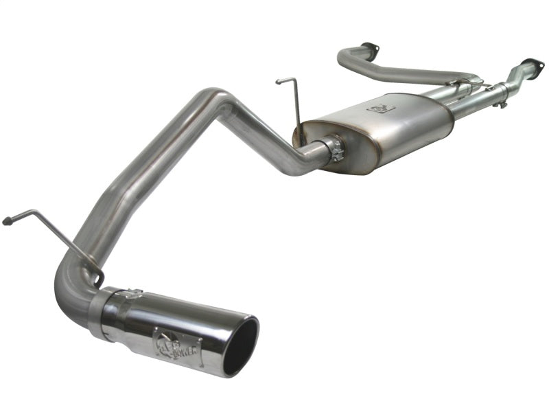 aFe MACHForce XP Exhaust Cat-Back 2.5/3in SS-409 w/ Polished Tip - 49-46102-P