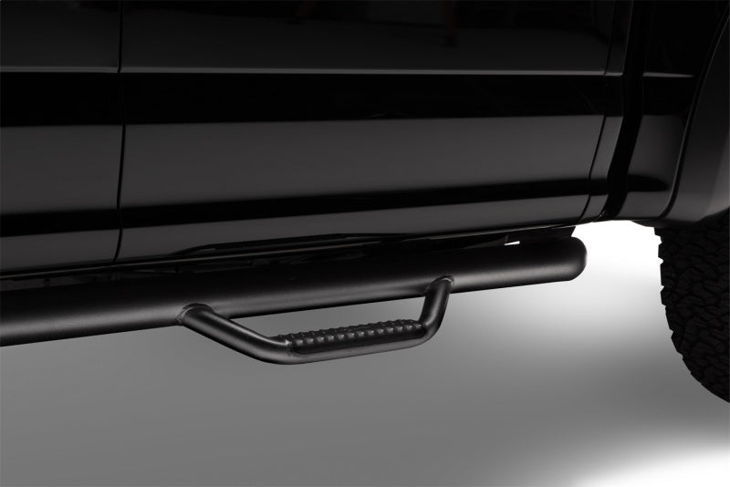 N-Fab Nerf Step 15-17 Ford F-150 SuperCrew - Tex. Black - F1585CC-TX