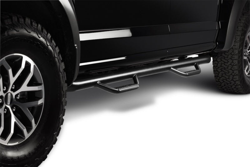 N-Fab Nerf Step 15-17 Ford F-150 SuperCrew - Tex. Black - F1585CC-TX