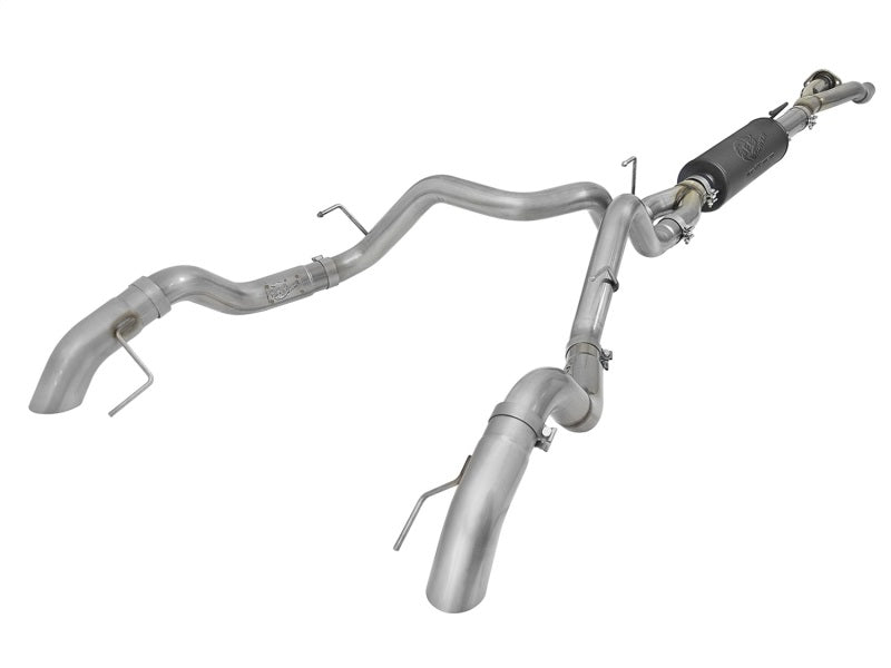 aFe MACH Force-Xp Cat-Back Exhaust w/Dual Hi-Tuck Tips 17-18 Ford - 49-33095