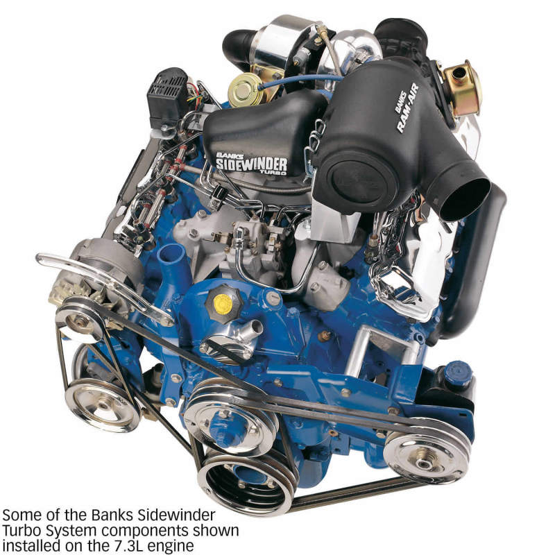 Banks Power 83-93 Ford 6.9/7.3L Trk C-6 Sidewinder Turbo System - 21060