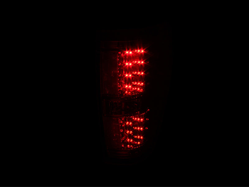 ANZO 2009-2014 Ford F-150 LED Taillights Chrome - 311147